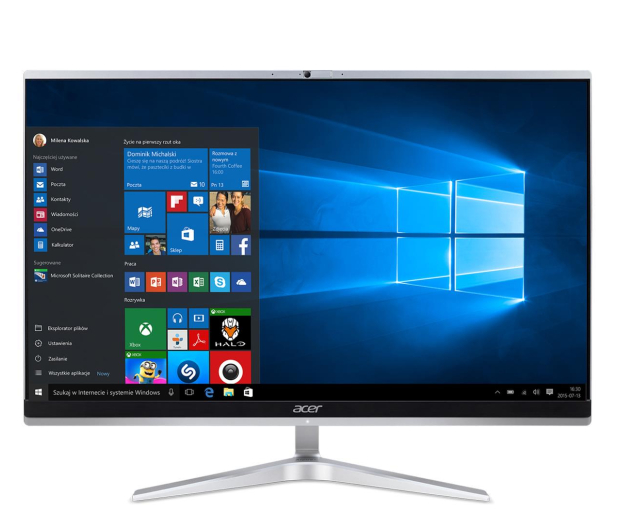 Acer Aspire C24 i7-1165G7/32GB/512/W10PX MX450 Dotyk - 677933 - zdjęcie